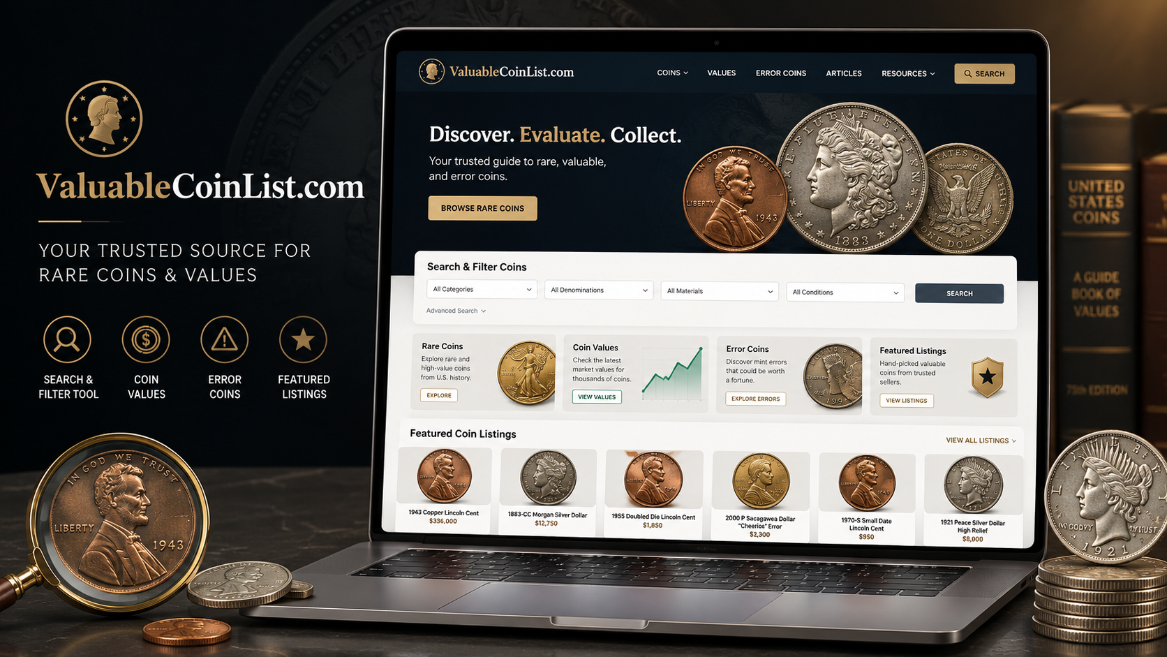 ValuableCoinList.com